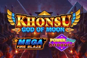 Mega Fire Blaze: Khonsu God of Moon PowerPlay Jackpot - SOLIDPLAY99
