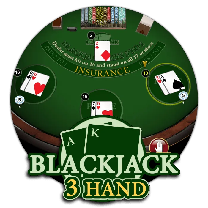 Blackjack 3 Hand - SOLIDPLAY99