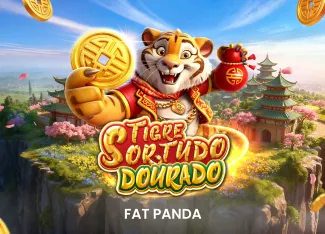 Tigre Sortudo Dourado - SOLIDPLAY99