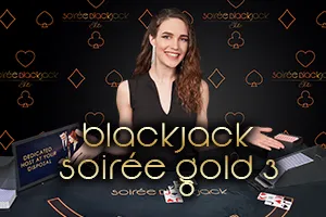 Blackjack Soirée Gold 3 - SOLIDPLAY99