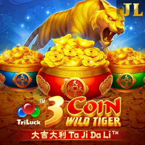 Jili : 3 Coin Wild Tiger - SOLIDPLAY99